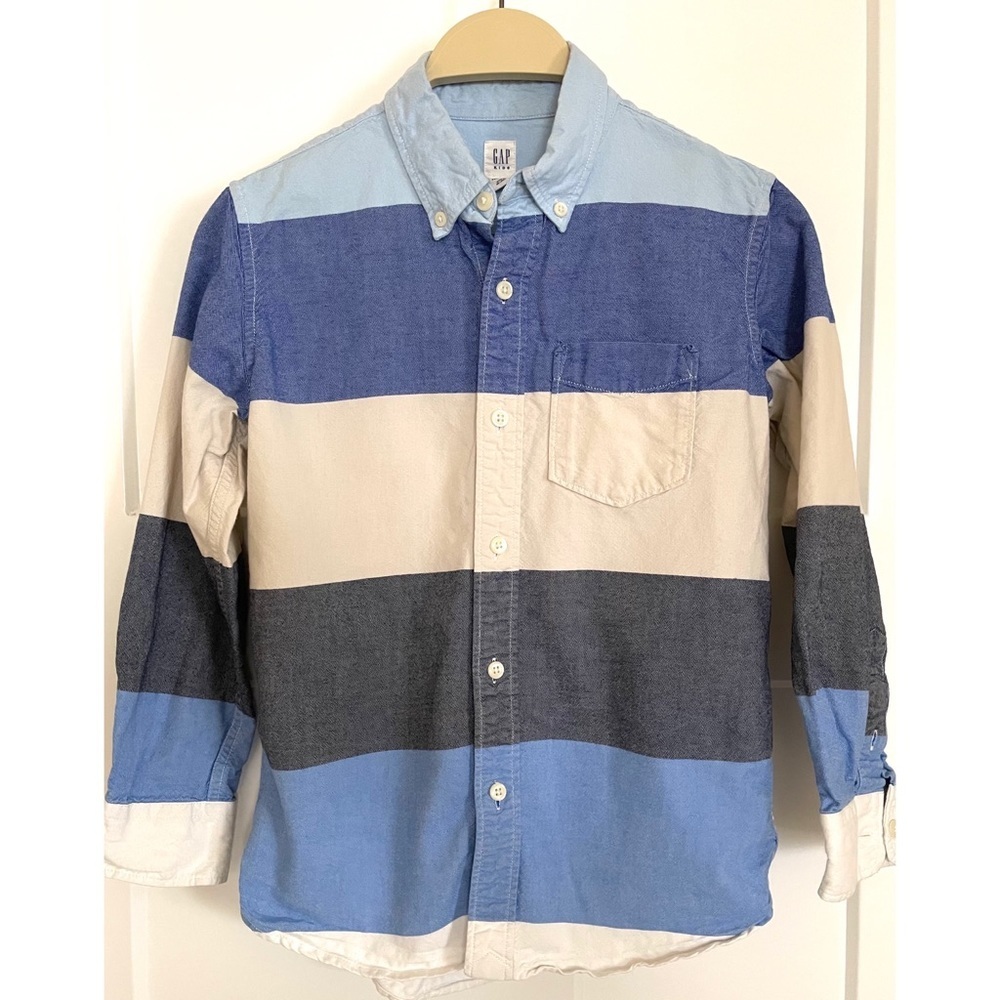 Gap kids Striped Button down - L